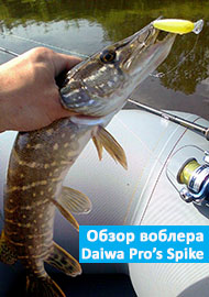 Мал, да удал. Обзор воблера Daiwa Pro’s Spike 53SP-G