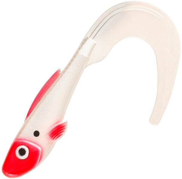 Мягкая приманка Abu Garcia Beast Curl Tail (17 см) Red Head