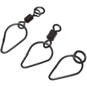 AVID LEAD CLIP FLEX SWIVEL Петля металлическая для поводка с вертлюжком AVID CARP