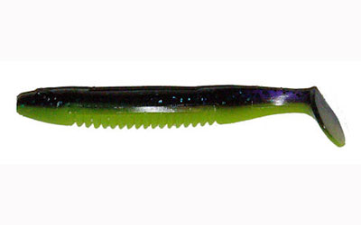 Мягкая приманка Big Bite Baits Crappie Thumper 2-05 Junebug Chart Lam