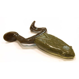 Мягкая приманка Big Bite Baits Floating Toad 3.5-01 Green Pumpkin-Pearl