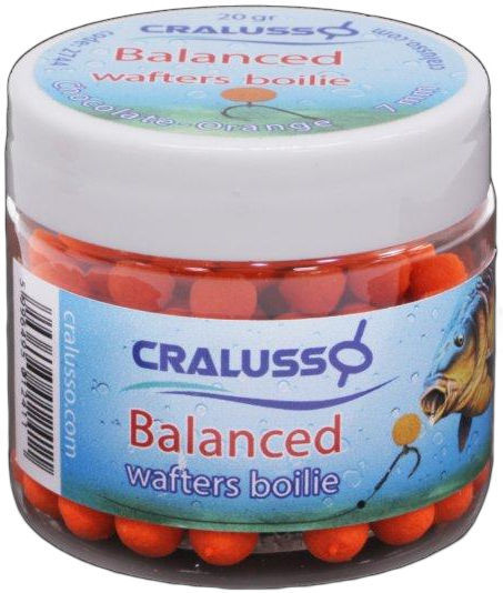 Бойлы Cralusso Balanced Wafters Boilie 7мм (20г) Chocolate-Orange