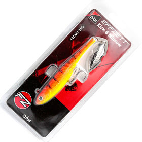 Тейл-спиннер DAM Effzett Kick-S Minnow (31г) Orange Perch