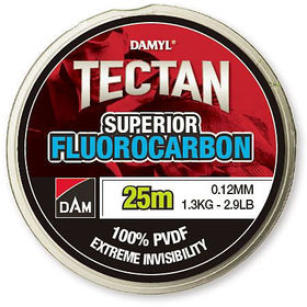 Леска DAM Damyl Tectan Superior Fluorocarbon FC 25м 0.12мм