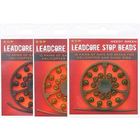 Бусина-стопор E-S-P Leadcore Stop Beads - 20шт.