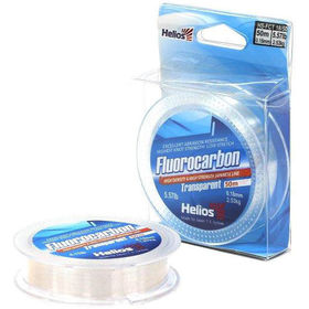 Леска Helios Fluorocarbon Transparent 50м 0.12мм