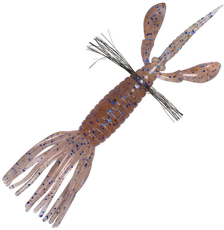 Мягкая приманка Jackall Pine Shrimp 2 (5см) Cinnamon Blue Flake (упаковка - 6шт)