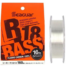 Леска Kureha Seaguar R18 Bass #1.2 160м 0.185мм