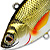 Воблер LiveTarget Golden Shiner Rattlebait 212 Glow/Gold