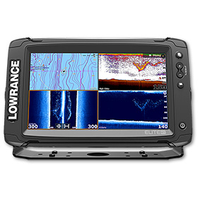 Эхолот-картплоттер Lowrance Elite-9Ti Mid/High/TotalScan