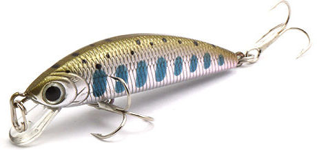 Воблер Lucky Craft Humpback Minnow 50SP-195 Yamame Silver