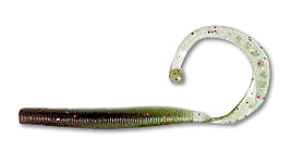 Твистер Megabass Dot Worm 5,7см Avocado Purple Core 5шт