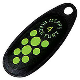 Блесна Mepps Comet Black Fury Mouche NR (Black/Chartreuse) №00 (1.5г)