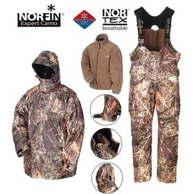 Костюм охотничий зимний NORFIN Expert Camo - 321006-XXXL