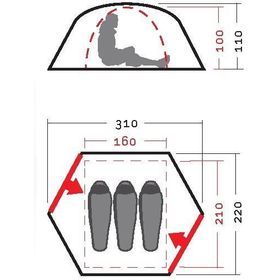 Палатка Nova Tour Памир 3 V2