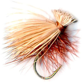 Мушка PFG Elk Hair Caddis Tan №12 (D017TN)