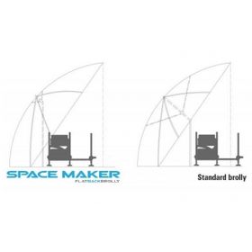 SPACE MAKER FLAT BACK BROLLY Зонт рыболовный