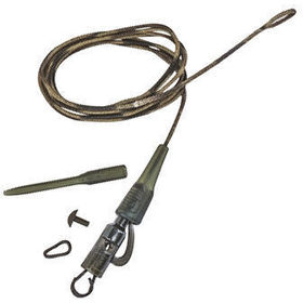 Готовый монтаж Prologic Safetly Clip QC Link Metal Core Leader 80см/45lbs