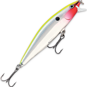 Воблер Rapala Flat Rap FLR08 (7 г) CLN