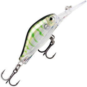 Воблер Rapala Shadow Rap Fat Jack 40SS (4г) Hollow Green Tiger