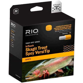 Шнур RIO InTouch Skagit Trout Spey VersiTip 2 Pale Chartreuse/Orange