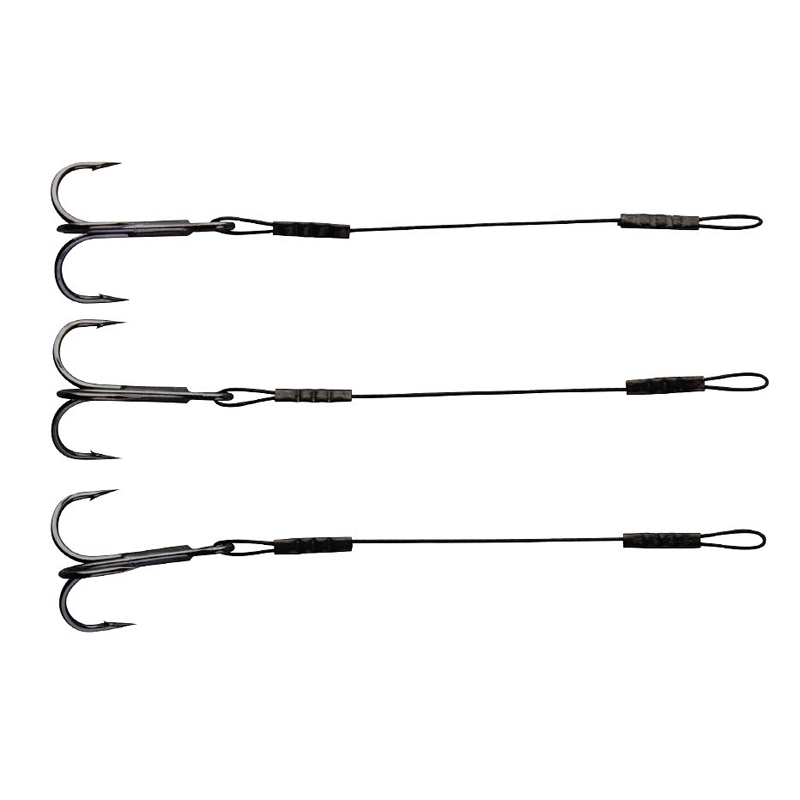 Оснастка Savage Gear Black Stinger 5cm 9kg #6 Treble 3pcs