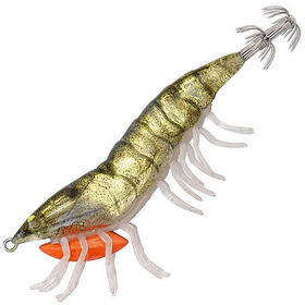 Приманка Savage Gear 3D Hybrid Shrimp Egi (7.5см) 01-Olive flas