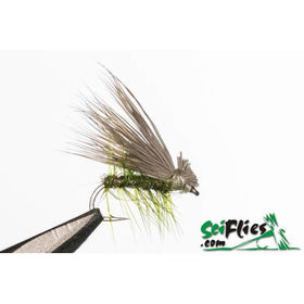 Муха ScientificFly Elk Hair Caddis Olive 8540056 #14