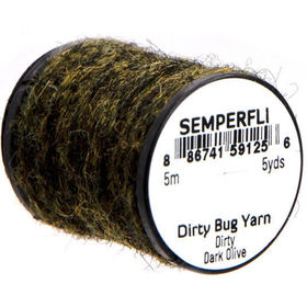 Пряжа Semperfli Dirty Bug Yarn 5м (Dark Olive Dirty)