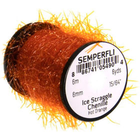 Синель Semperfli Ice Straggle Chenille (Hot Orange)