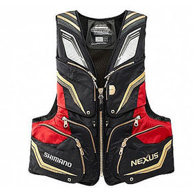 Жилет спасательно-разгрузочный Shimano Nexus VF-121N F.Vest Red р. L (красный)