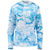 Термофутболка Simms Womens Solarflex UltraCool Hoody (Cloud Camo Blue) р.L