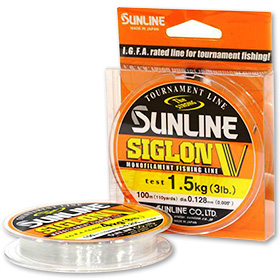 Монофильная леска Sunline Siglon V 100м (прозрачная)