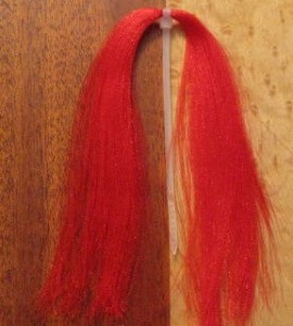 Люрекс плетен.UNI Flat Braid, 8 ply, Small,Red