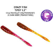 Силиконовая приманка Crazy Fish Tipsy