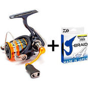 Комплект Катушка Daiwa 19 Revros LT+Шнур Daiwa J-Braid X4