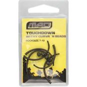 Трубка для крючка №7-10 MAD TOUCHDOWN WITHY CURVA N BEADS