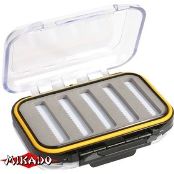 Коробочка для нахлыстовых мушек Mikado UAM-062A (13x9x4 см.)