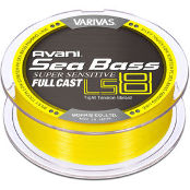 Леска плетёная Varivas Avani Sea Bass Super Sensetive Full Cast LS8