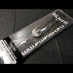 Видеообзор интересной блесны Kutomi Flying Fish по заказу Fmagazin