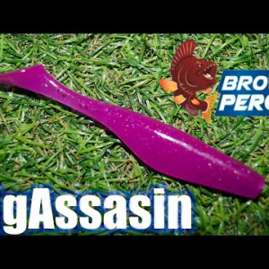 Обзор силиконовой приманки Brown Perch BigAssasin по заказу Fmagazin