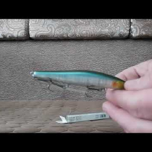 Видеообзор воблера Daiwa Steez Minnow 110SP MR по заказу Fmagazin