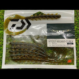 Обзор силиконовой приманки Daiwa Steez Hydro Curly по заказу Fmagazin